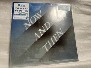 送料無料　The Beatles ザ・ビートルズ　CLEAR VINYL 新品未開封 NOW AND THEN 7インチ　クリア　国内版