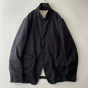 A VONTADE -Old Potter Jacket- size/L (he) アボンタージ オールドポッタージャケット コットン ブラック 黒 無地 日本製 JAPAN