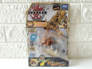 【日本未発売】即決♪ 正規品!! タカラトミー 爆丸 ばくがん Bakugan 爆043 トリケラトプス型爆丸 タリノDX TRHYNO(ULTRA) 金属性♪