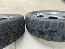 165/60R15 TOYO オープンカントリー　タイヤホイール4本セット ハイゼット 山あり MTタイヤ 軽トラ ハスラー純正 ゴツゴツタイヤ_画像8