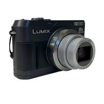 23C262_1 Panasonic パナソニック LUMIX デジタルカメラ DMC-LZ2 コンパクト デジカメ SD 乾電池モデル 中古_画像2