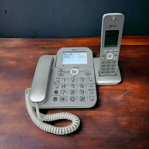23C264_2 NTT 固定電話 電話機 DCP-5800PM 親機＋子機セット コードレス ナンバーディスプレイ対応 