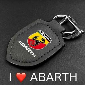 送料無料 アバルト キーホルダー ABARTH フィアット FIAT 500 595 695 アウトビアンキ アクセサリー グッズ 用品 