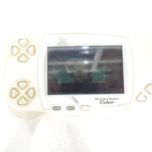 BANDAI WonderSwan Color ワンダースワンカラー 本体 通電確認済み A2135の画像1