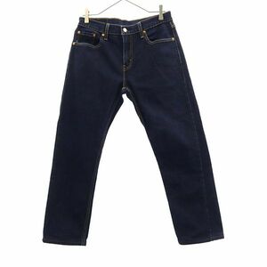 リーバイス 502 ストレート デニムパンツ W30 ネイビー LEVI’S ジーンズ メンズ 231103