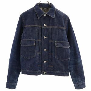 アーペーセー 日本製 デニムジャケット M インディゴ A.P.C. ジージャン メンズ 230930