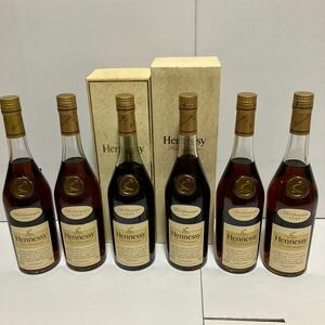 未開栓 HENNESSY COGNAC ヘネシー VSOP スリムボトル 700ml/40% 6本セット 2箱付