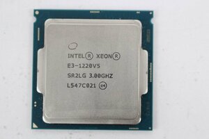 Intel CPU XEON E3-1220V5 3.00GHz LGA1151☆