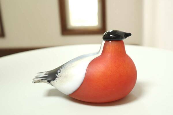 Iittala Birdsイッタラ バード★Bullfinch ブルフィンチ★Oiva Toikka オイバ トイッカ★Nuutajarviヌータヤルヴィ