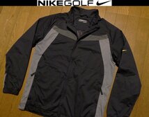 L(US)XL(JP位)★格安即決＋送料無料★ナイキゴルフ USA限定1点物 美品 防風耐水 4方向伸縮 FIT STORM ジャケット日本未発売2L LL O位_画像2