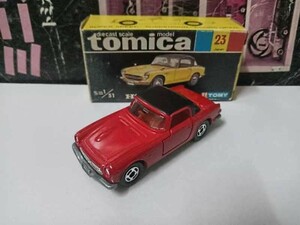 TOMICA トミカ 23 ホンダ S800M 日本製 輸出仕様