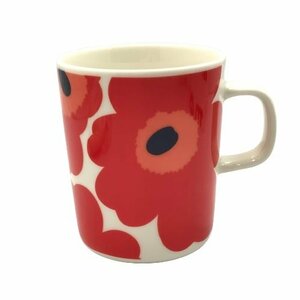 未使用保管品 マリメッコ marimekko マグカップ 花柄 フラワー 元箱入 コーヒーカップ 食器 カップ 洋食器 コップ fe ABB3