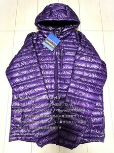 【未使用タグ付】M パタゴニア ウルトラライト ダウンジャケット フーディー Patagonia M’s Ultralight Down Hoody ダウン スタッフバッグ