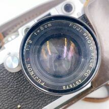 10AD171 1円〜 フィルムカメラ LEOTAX レオタックス レンズ FUJINON L 1:2 f=5cm LEOTAX CAMERA レトロ 現状品_画像3