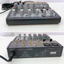 10AC81【動作品】 behringer XENYX 802 アナログミキサー 中古 現状品_画像6