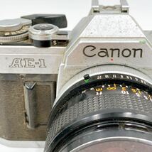 10AD176 1円〜 フィルムカメラ Canon AE-1 キャノン レンズ Canon LENS FD 28mm 1:2.8 中古 現状品 動作未確認_画像7