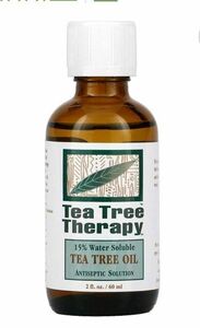 ティーツリーオイル 15% 水溶液 60ml Tea tree therapyTea tree oil