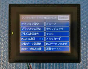 [CK20200] KEYENCE キーエンス VT3-Q5S タッチパネル 表示器 動作保証