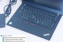 K28A美 薄型軽量 第8世代高速メモリ16GB NVMe SSD 256GB ThinkPad T480s Core i5 8350U 1.7G～3.6G 8CPU IPS液晶 FHD 顔認証 Win10 Win11可_画像2