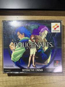 PS ソフト ポリスノーツ DISC2枚組 プレイステーション Play Station POLICENAUTS コナミ KONAMI 帯付き　ゲーム