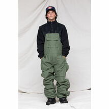 ● L1 RANKIN BIB PNT THYME Sサイズ メンズ スノーボード スキー パンツ PANT ビブパンツ 23-24 日本正規品_画像3