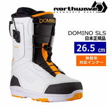 【即納】23-24 NORTHWAVE DOMINO SLS カラー:WHITE 26.5cm ノースウェーブ ドミノ レディース スノーボードブーツ 日本正規品_画像1