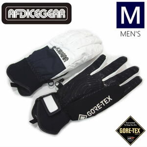 ◆20-21 AFDICEGEAR FINGER GLOVE カラー:WHITE Mサイズ エーエフディーアイスギア スキー スノーボード