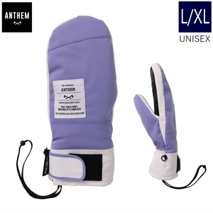 ●23-24 ANTHEM NATURAL MITT カラー:LILAC L/XLサイズ アンセム スキー スノーボード