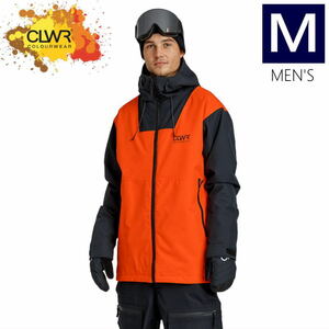 ● CLWR Block JKT ORANGE Mサイズ メンズ スノーボード スキー ジャケット JACKET 23-24 日本正規品