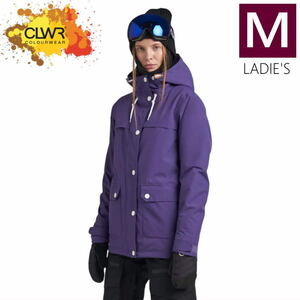 ● CLWR Ida JKT PURPLE Mサイズ レディース スノーボード スキー ジャケット JACKET 23-24 日本正規品