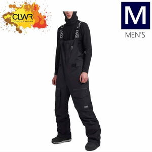 ● CLWR Trabajo Bib PNT BLACK Mサイズ メンズ スノーボード スキー パンツ PANT ビブパンツ 23-24 日本正規品
