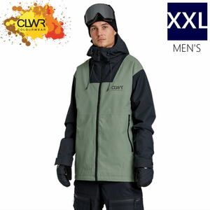 ● Блок CLWR JKT Grey Green XXL Size Men's Snowboard лыжная куртка 23-24 Япония искренне