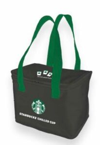 新品 STARBUCKSスターバックス チルドカップ景品オリジナル保冷バック（非売品）お弁当を入れるランチトート