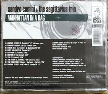 トロンボーン：サンドロ・コミーニ sandro comini ＆ the sagittarius trio with guest / MANHATTAN IN ABAG / 0230980119007 [新品CD]_画像2