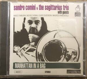 トロンボーン：サンドロ・コミーニ sandro comini ＆ the sagittarius trio with guest / MANHATTAN IN ABAG / 0230980119007 [新品CD]