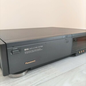 希少 Pansonic S-VHS ビデオデッキ NV-FS90 基本動作確認済み