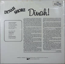 ◆DINAH SHORE/DINAH! (US LP/Sealed)_画像2