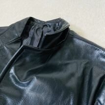 大人の品格　leather tailored jacket tornadomart レザーテーラードジャケット　トルネードマート　牛皮　2ボタン　2ポケット　Lサイズ_画像5