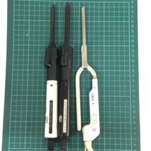 903◎ 理容 ヘアーアイロン 3点 LENZ SYSTEM IRON ROOT レンツシステムアイロンルート R-8 ELLE R-6 MAX HAKKO 通電発熱確認OK_画像1