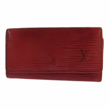 1円■ルイヴィトン エピ・ミュルティクレ4・4連キーケース/キーケース/M63827/レッド/LOUIS VUITTON 翌日配送可■492436_画像1