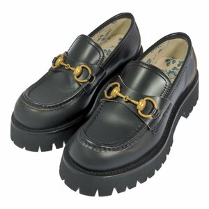 グッチ ホースビットローファー・ローファー 靴/577236/35/ブラック/GUCCI 翌日配送可■502875