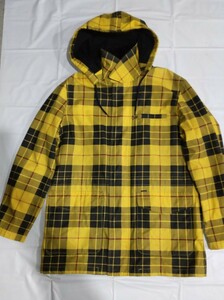 Supreme Dry Wax Barn Jacket (Yellow Tartan) Size L シュプリーム チェック柄オイルドジャケット Ｌサイズ