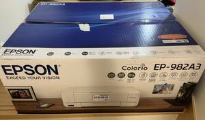 【2023年10月15日購入】EPSON エプソン インクジェットプリンター Colorio カラリオ EP-982A3 A3複合機 コピー スキャナー/予備インク付