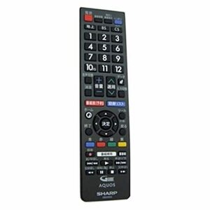 (A) SHARP アクオス　液晶テレビ AQUOS 純正リモコン GB228SA RRMCGB228WJSA