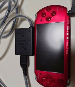 PSP SONY メモリースティックプロデュオ 8GB付 ソフト5本付 一式