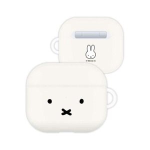 AirPods (第3世代) ケース ミッフィー フェイス ソフトカバー TPU 保護 かわいい 可愛い おしゃれ オシャレ キャラ