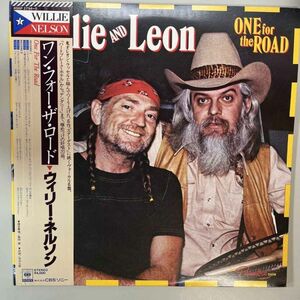 39355★美盤【日本盤】 Willie Nelson and Leon Russell / ONE FOR THE ROAD ※帯付き・２枚組