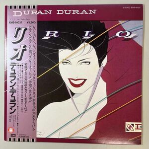 39366★美盤【日本盤】 Duran Duran / Rio ※帯付き・ポスター付属