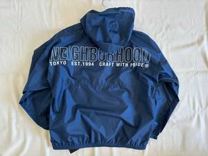 2023秋冬　NAVY　Lサイズ　ANORAK JACKET 　ネイバーフッド　NEIGHBORHOOD　型番　232TSNH-JKM09