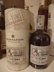 WILSON&MORGAN RUM NATION SAVANNA [2006] 12yo Cognac Cask Tropical Aging ラムネイション サヴァンナ 信濃屋